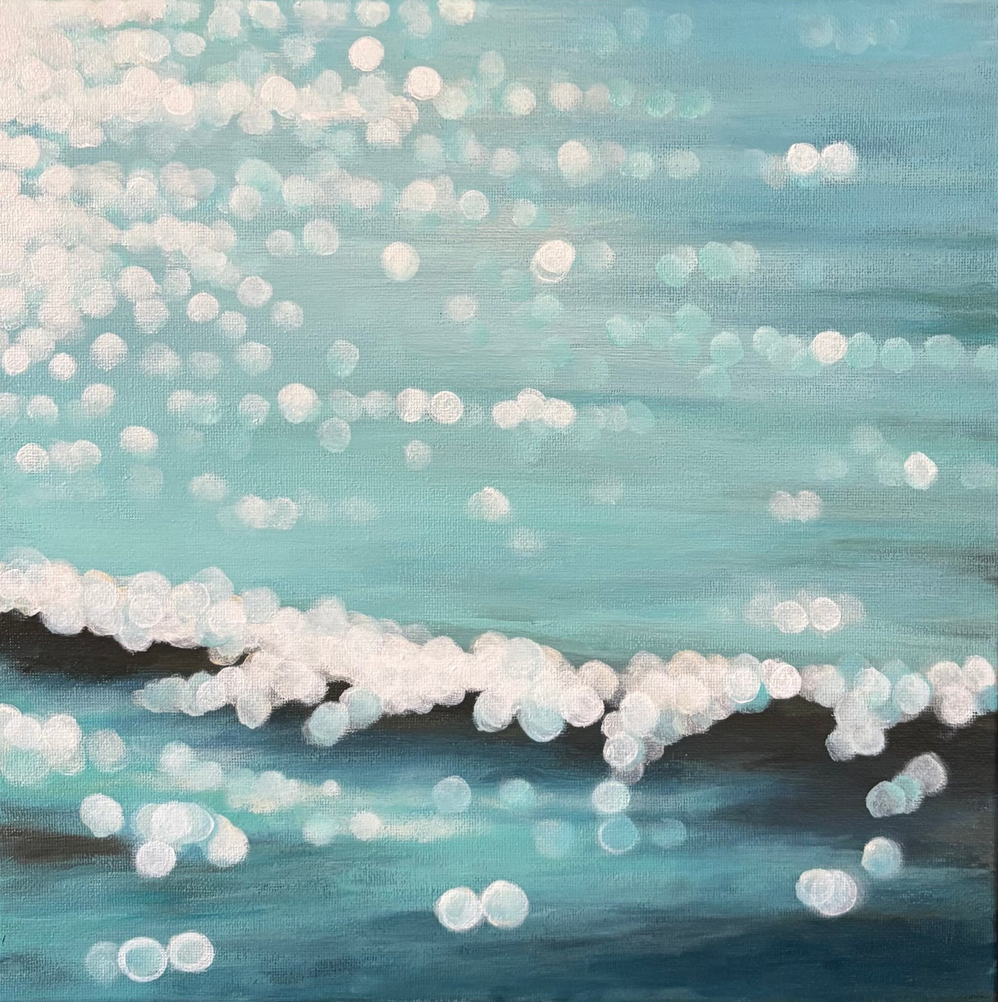 Bokeh Blue Ocean