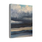 Canvas Wall Art - Storm Clouds over Mountains