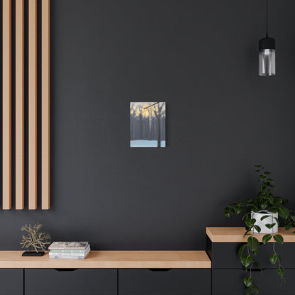 Winter’s Last Light | Fine Art Canvas Print | Matte Canvas, Stretched, 1.25"