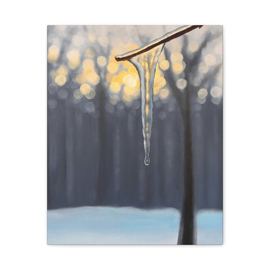 Winter’s Last Light | Fine Art Canvas Print | Matte Canvas, Stretched, 1.25"