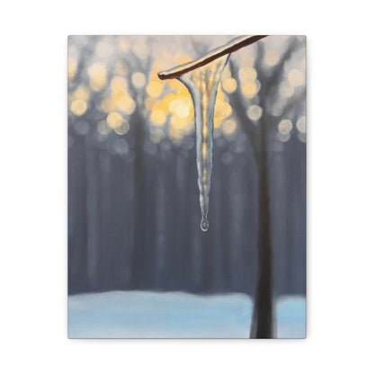 Winter’s Last Light | Fine Art Canvas Print | Matte Canvas, Stretched, 1.25"