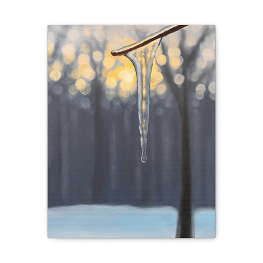 Winter’s Last Light | Fine Art Canvas Print | Matte Canvas, Stretched, 1.25"