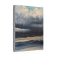 Canvas Wall Art - Storm Clouds over Mountains