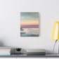 Canvas Art Print Soft Ocean Sunset Painting