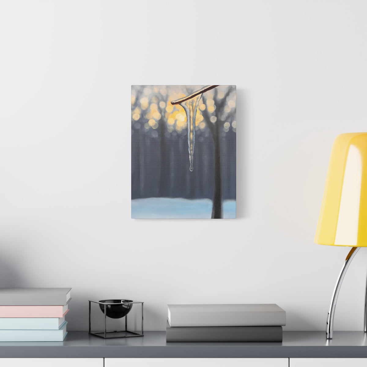 Winter’s Last Light | Fine Art Canvas Print | Matte Canvas, Stretched, 1.25"