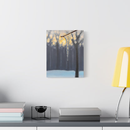 Winter’s Last Light | Fine Art Canvas Print | Matte Canvas, Stretched, 1.25"