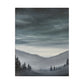 Canvas Wall Art - Foggy Mountain Forest