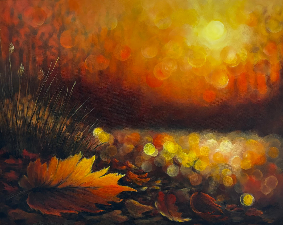 Through The Amber | Original Acrylic Painting