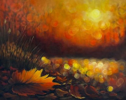 Through The Amber | Original Acrylic Painting
