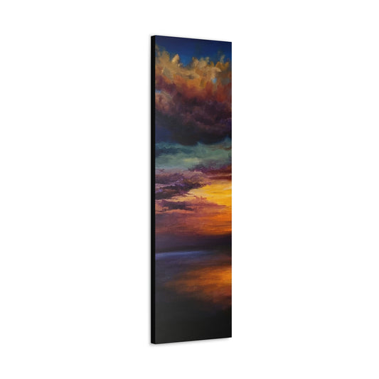 At Days End Classic Canvas 12 X 40 Inches