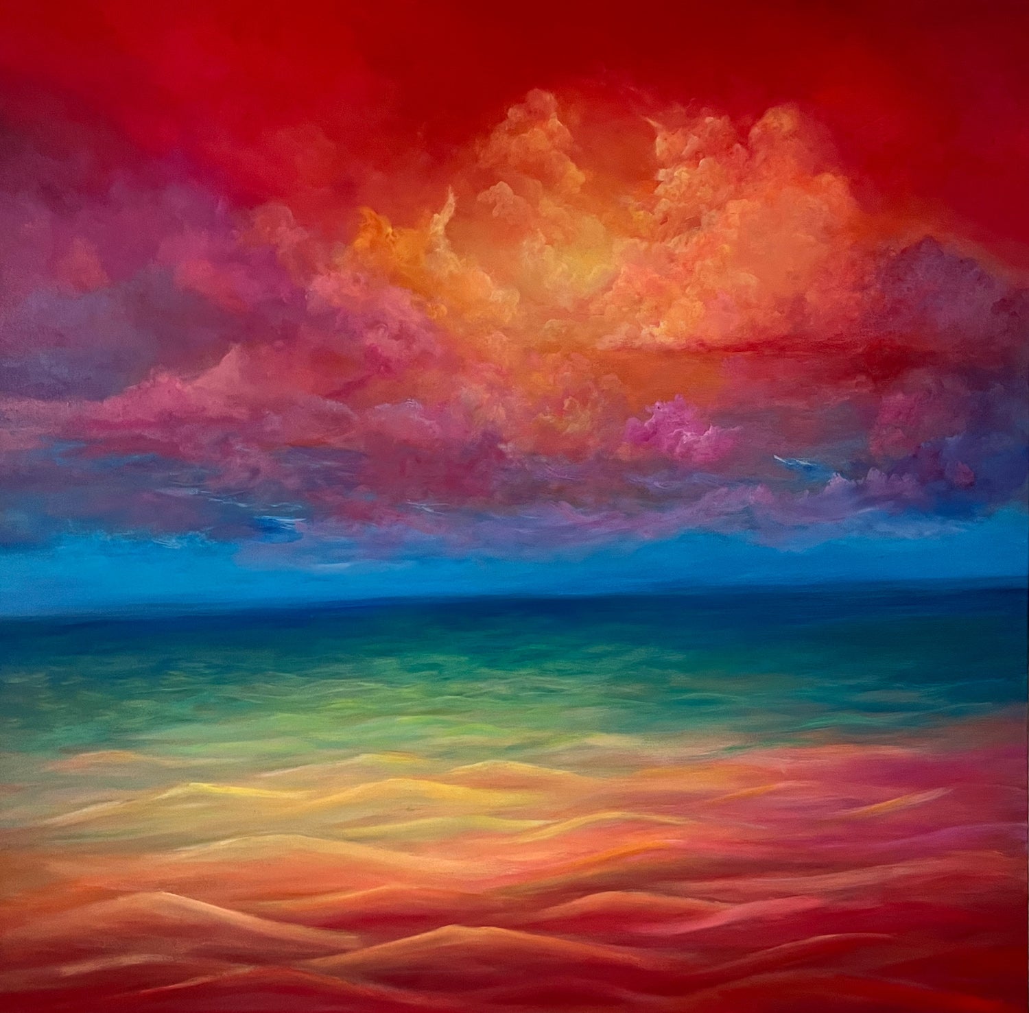 Pure Imagination - EMcBartwork by Ellie McBride Artist from Vermont - Cool Ethereal Paintings 