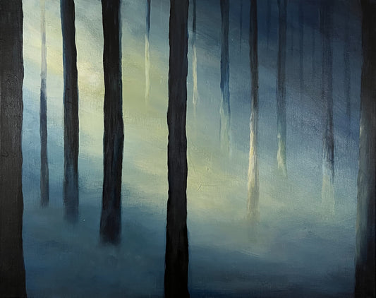 Light the way - EMcBartwork by Ellie McBride Artist from Vermont - Cool Ethereal Paintings 